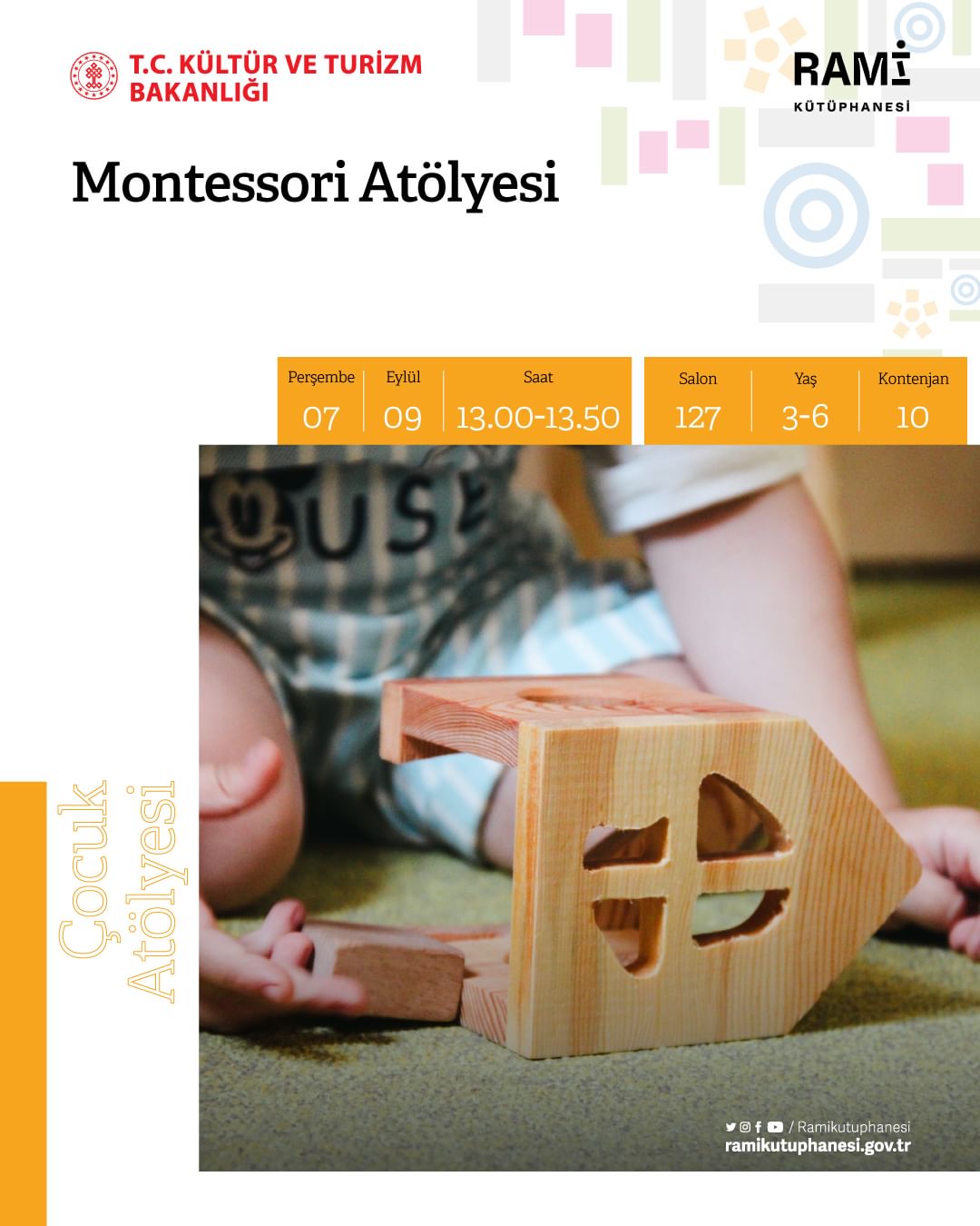  Rami Kütüphanesi - Montessori Atölyesi